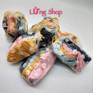Combo 2 Đôi Tất Nữ Hoa Cúc