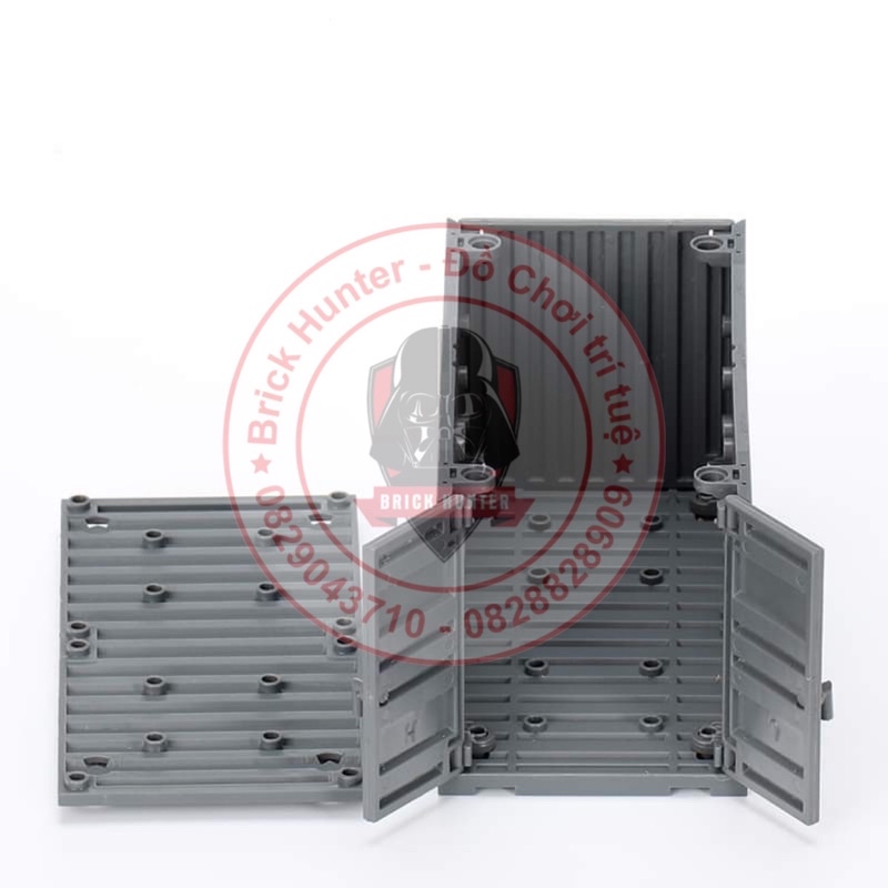 Phụ kiện Army Mô hình lắp ráp thùng container quân sự