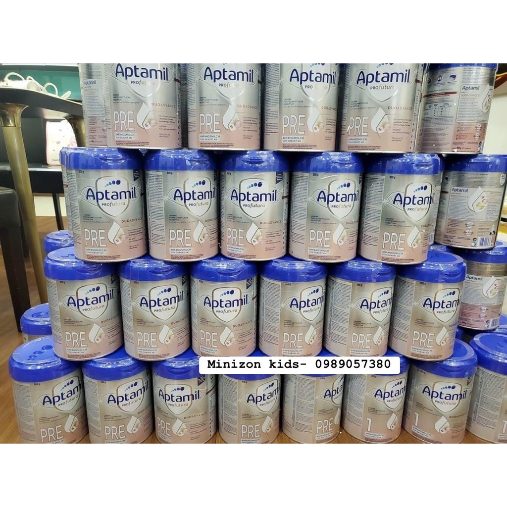 Sữa Aptamil Profutura Đức Pre,1,2 hộp 800g Cho Bé