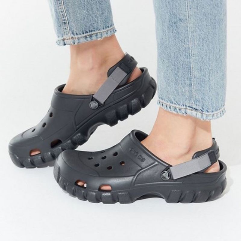 DÉP SỤC NHỰA CROCS OFFROAD SPORT CLOG CHO NAM MÀU ĐEN