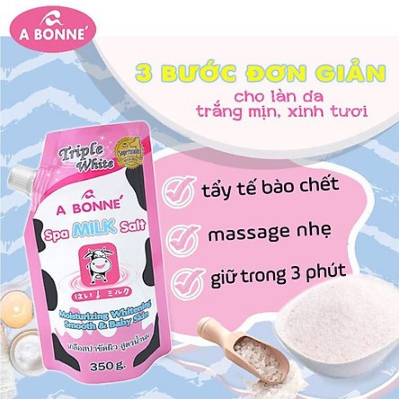 Tẩy tế bào muối sữa bò Thái Lan mới