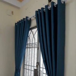 Rèm cửa chính may sẵn rông 4m2 cao 2m6