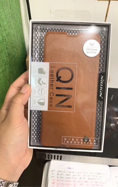 Bao da Nillkin Qin Galaxy Note 10 lite chính hãng | BigBuy360 - bigbuy360.vn