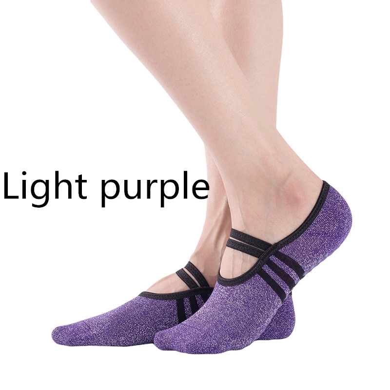 Vớ cotton tập Yoga chống trượt