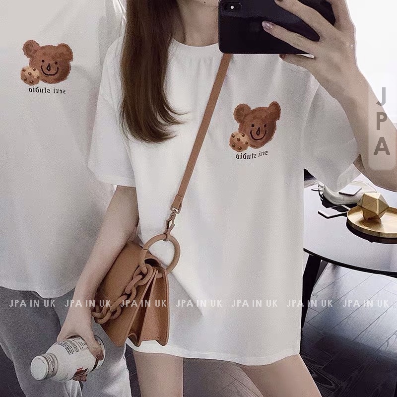 Áo phông nam nữ - Áo thun nam nữ unisex tay lỡ form rộng chất 100% COTTON co giãn 4 chiều