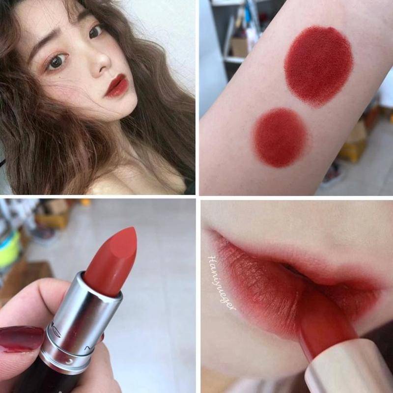Son Lì Màu Đen Tím Khói Trang Điểm Lâu Trôi