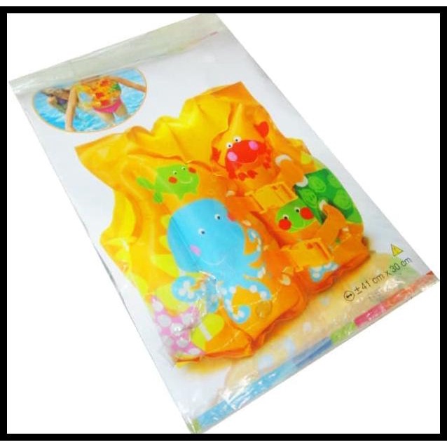 Áo Phao Bơi In Hình Chú Cá Bơi Lội Xinh Xắn Cho Bé INTEX 59661