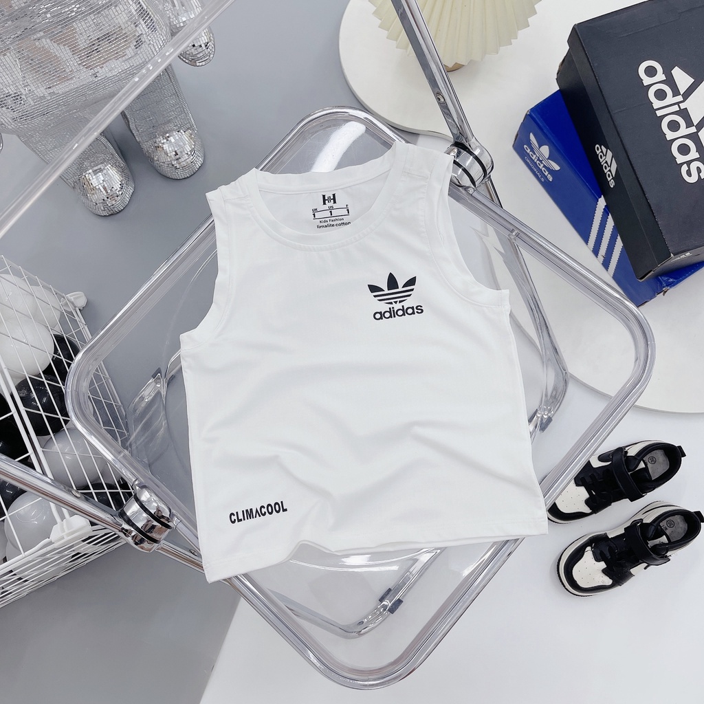 Áo ba lỗ nam, áo ba lỗ sát lách chất liệu thông hơi cho bé từ 10_24kg shop VYVY kids