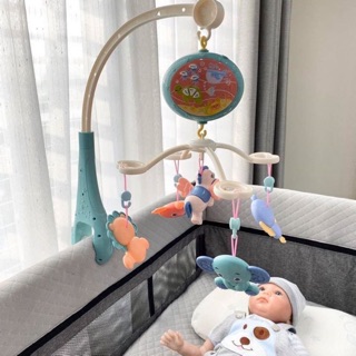 Treo nôi Umoo chiếu sao phát nhạc hàng chính hãng (treo cũi Umoo)