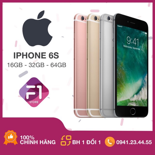 [Chính hãng] Điện thoại Iphone 6s bản Lock 16g/32g/64G zin all 100%