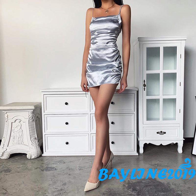 Charming Ladies Lace Dress with Sling