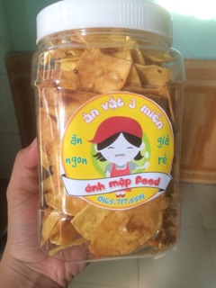 khoai lang lắc khô gà