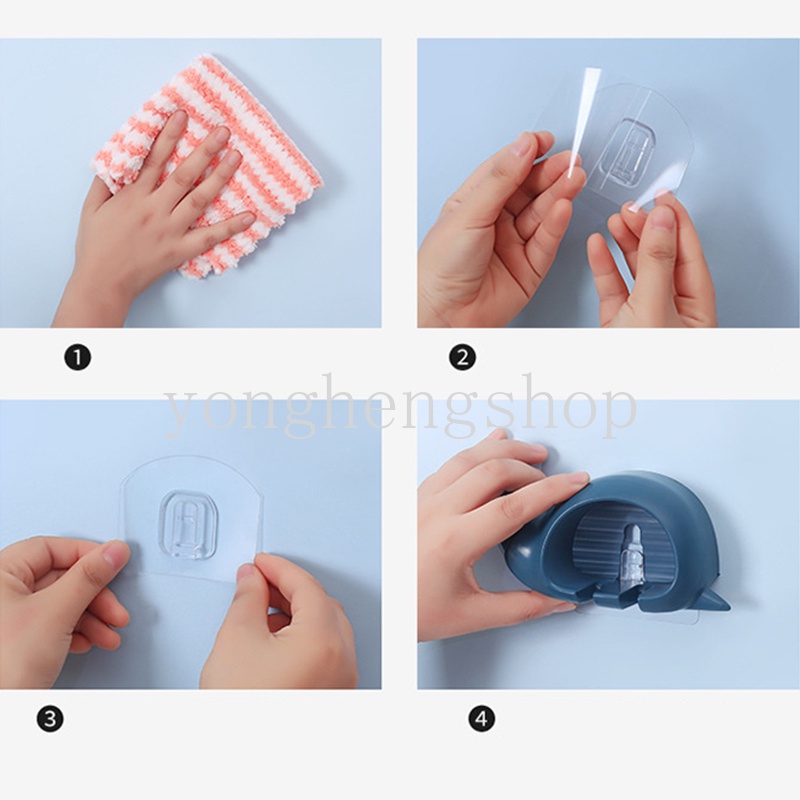 Giá Đỡ Bàn Chải Đánh Răng Hình Ốc Sên Dễ Thương Cho Bé