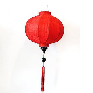 Đèn lồng đỏ Hội An tròn(Phi bóng/lụa 30cm, 40cm)