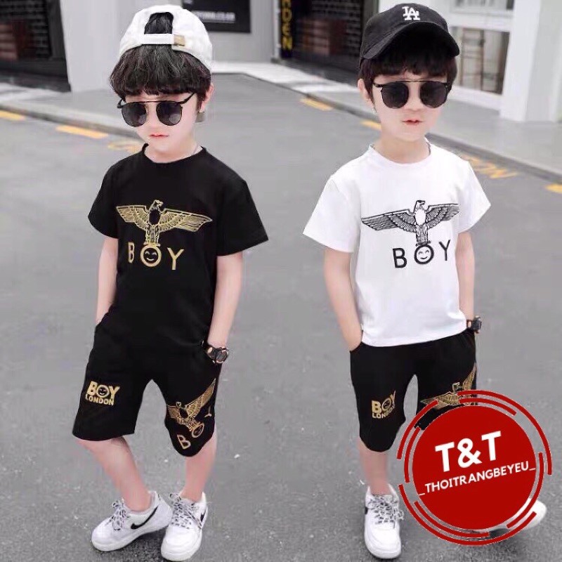 HÀNG HOT BỘ CỘC TAY COTON CHO BÉ TRAI BOY 8KG-18KG Mã JGH636