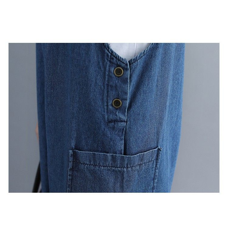 [ORDER] Yếm denim bigsize (fit đến 80kg) - Có ảnh thật | BigBuy360 - bigbuy360.vn