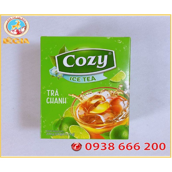Trà COZY Chanh Hòa Tan 270G (LEMON ICE TEA)