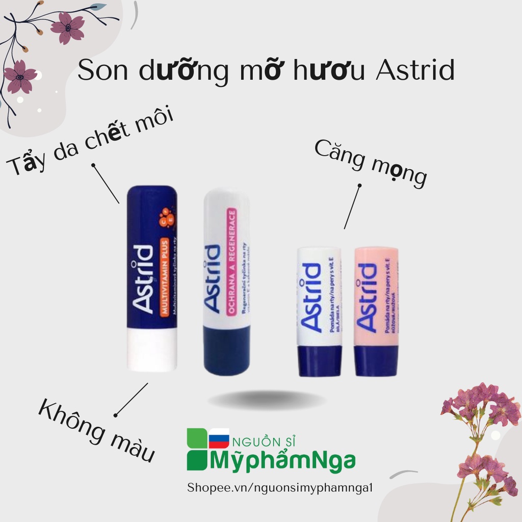 Son dưỡng mỡ hươu Astrid [Hàng chuẩn Auth]