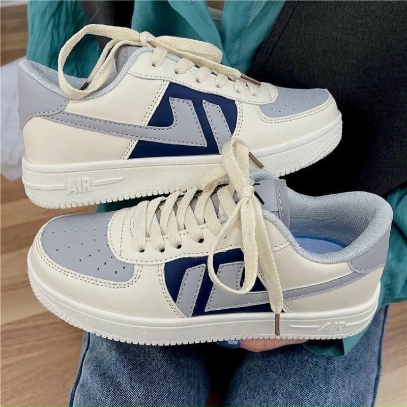 (freeship)giày nữ sneaker phối màu rất đẹp from dáng trẻ trung