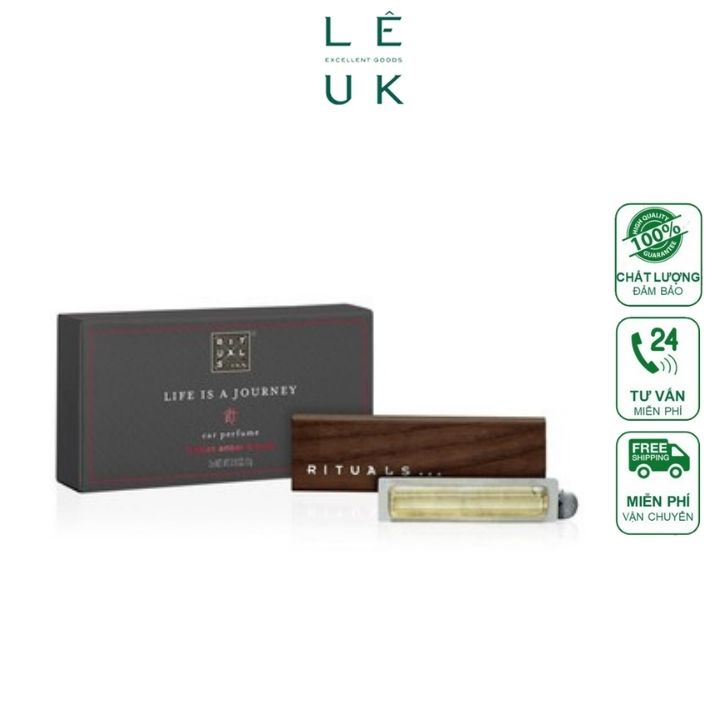 Sáp Thơm Xe Ô Tô Rituals Kẹp Cửa Gió Chính Hãng Nhập Khẩu Từ UK