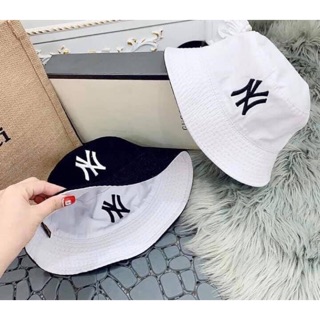 Nón bucket NY 2 mặt, mũ NY, mũ bucket NY 2 mặt