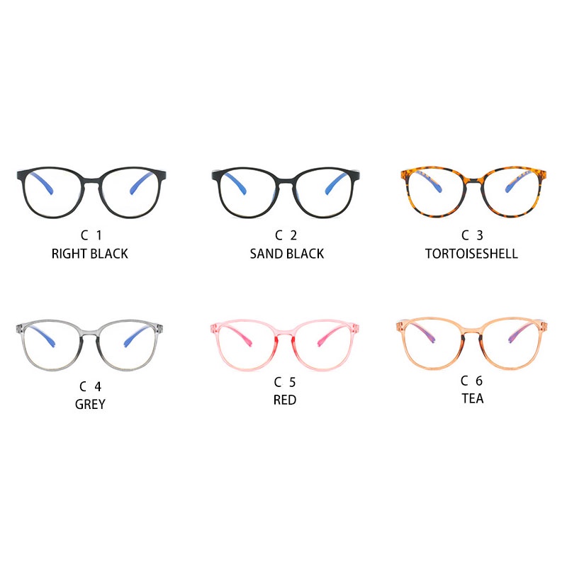 Mắt Kính Gọng Kim Loại Chống Bức Xạ Thời Trang Cho Nam Nữ