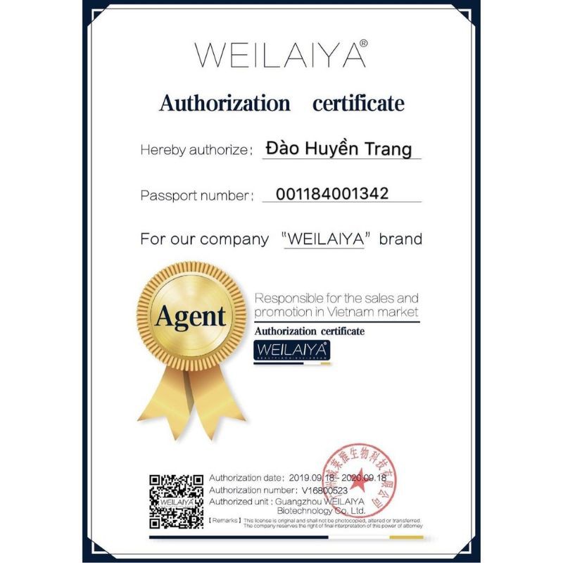 Bộ dầu gội gừng - gừng hà thủ ô Weilaiya (mini test) | BigBuy360 - bigbuy360.vn