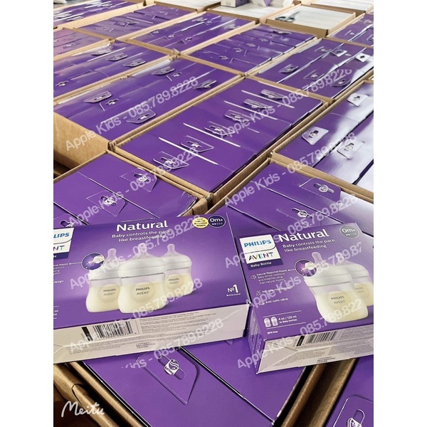 Bình sữa Avent Natural Chính hãng Mẫu mới