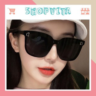Kính Mát Nữ Shopvita Kính Râm Thời Trang Nữ Đẹp Có Họa Tiết Chữ Kính Râm Chống Nắng Chống Tia Uv -VT11