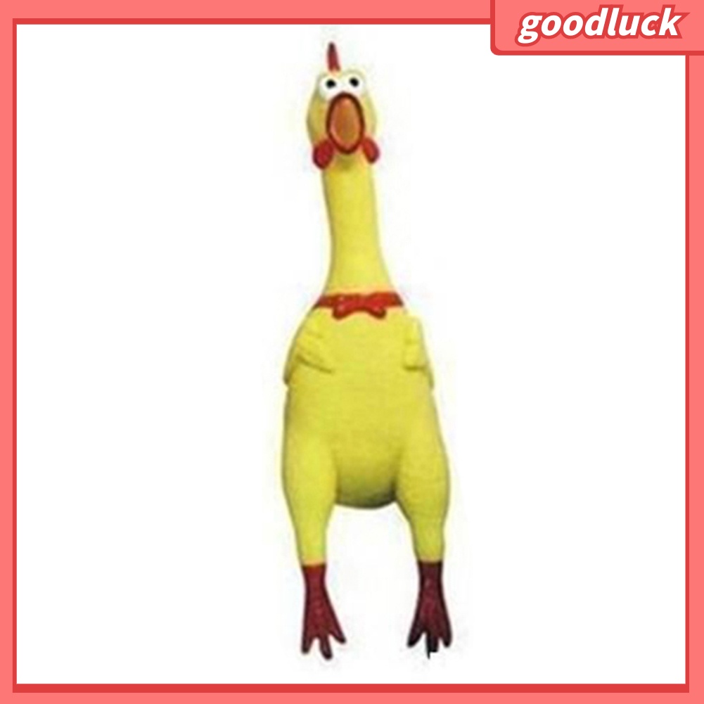 Đồ chơi hình con gà phát tiếng kêu giúp giảm căng thẳng kích thước 17cm