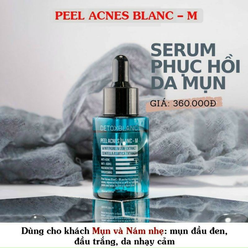 CHÍNH HÃNG- Serum Peel Acnes Blanc - H (Mẫu mới 2020 Của Detox Blanc Số 13)