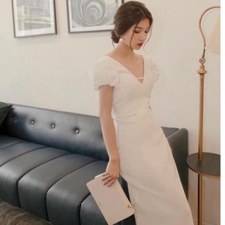 Đầm dự tiệc Phi Dáng maxi cột nơ lưng quyến rủ