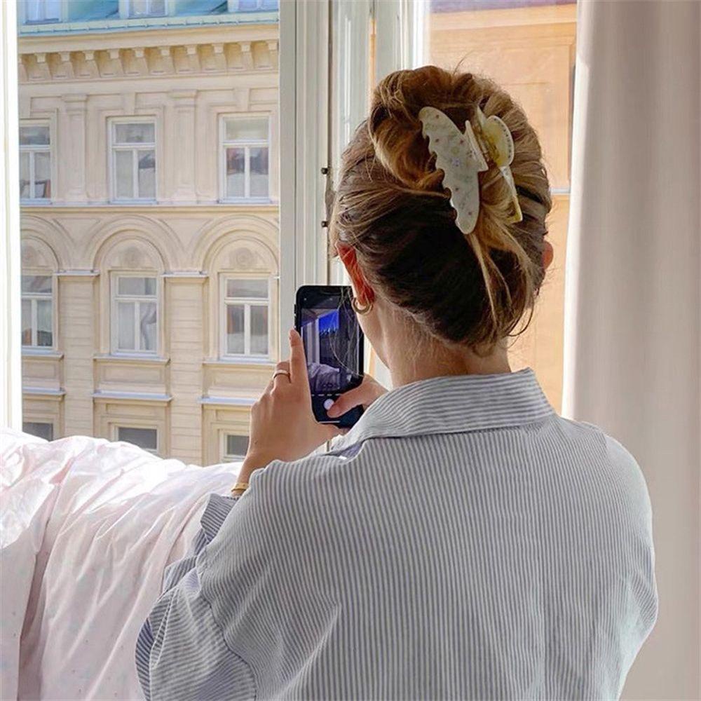 FORBETTER Kẹp Tóc Đính Đá Thời Trang Dành Cho Nữ