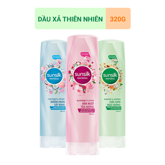 Dầu xả Sunsilk thiên nhiên 320gr