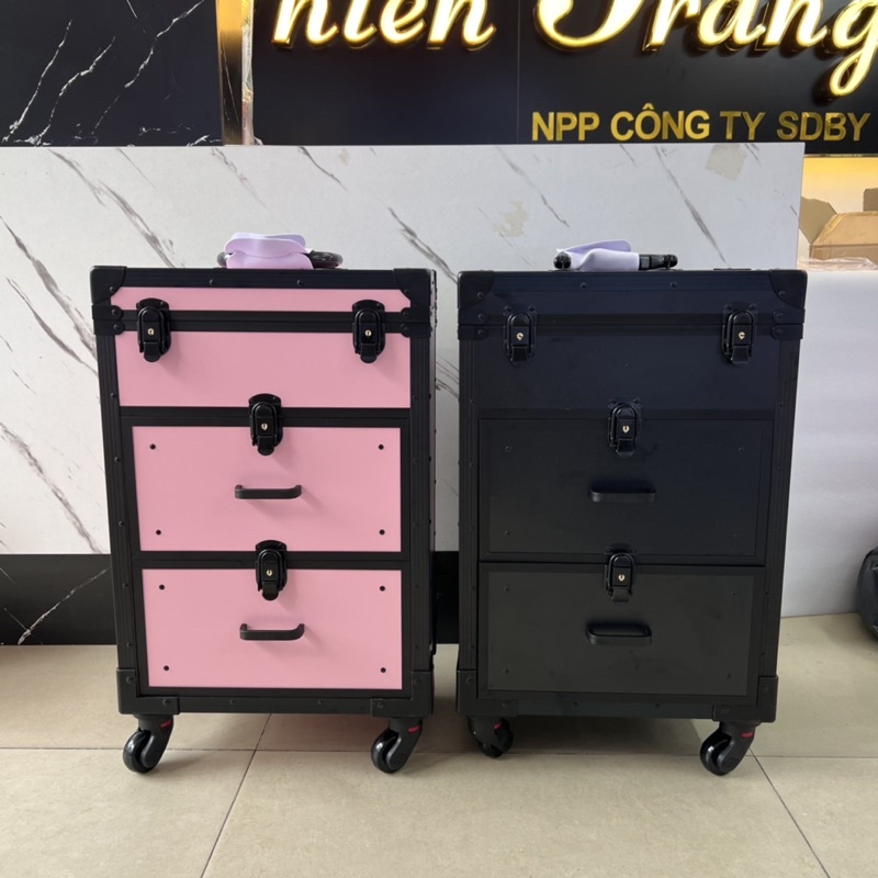 Cốp vali kéo-cốp đựng đồ nail phun xăm