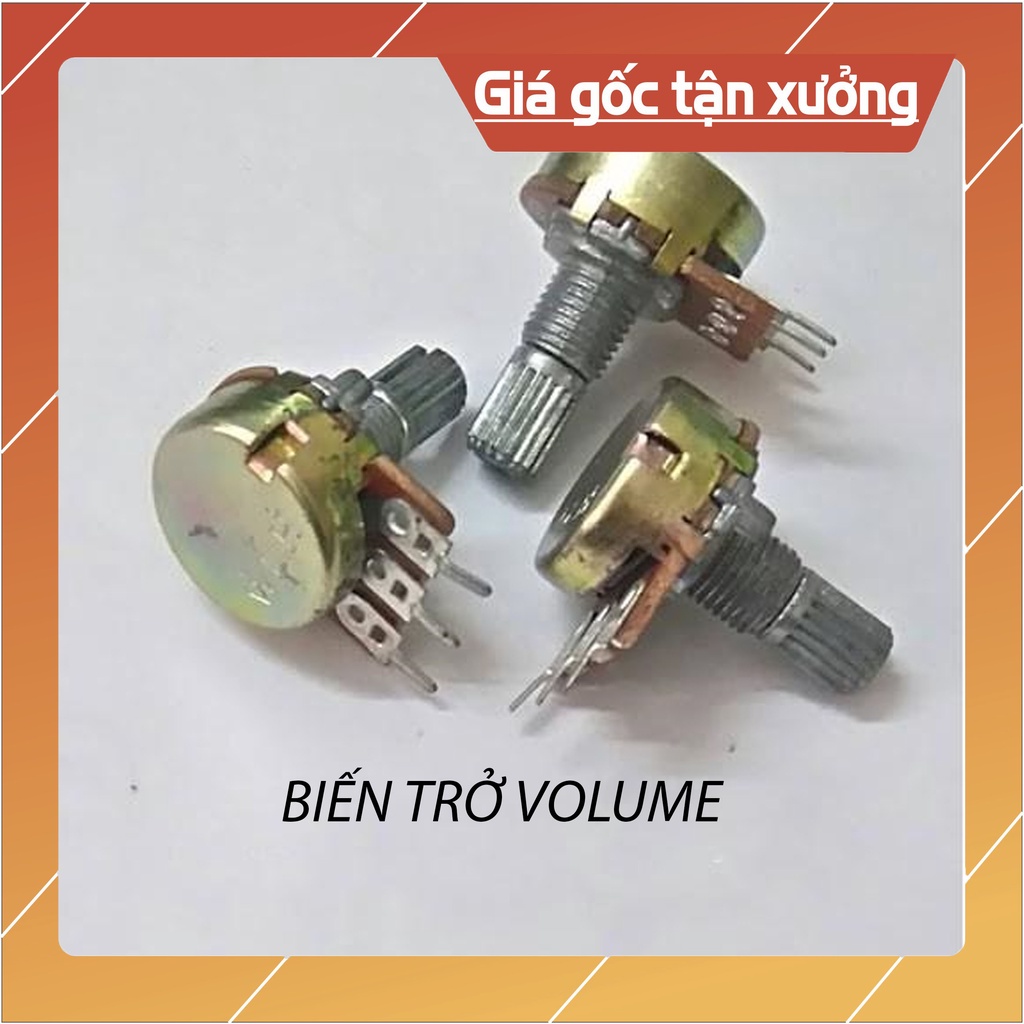 Biến trở volume 1k/10k/20k/50k/100k/500k/1M các loại.