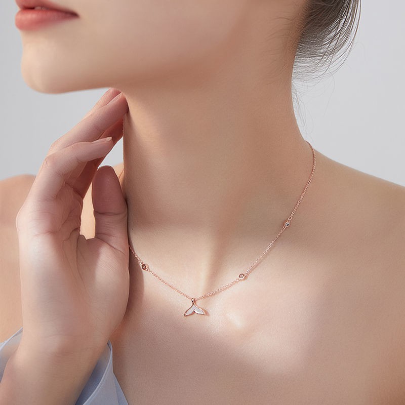 Vòng Cổ Choker Mạ Bạc 925 Thời Trang Cho Nữ