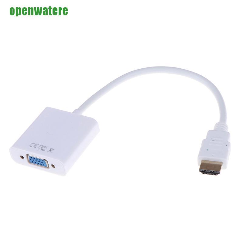 1 Cái Chuyển Đổi Hdmi Sang Vga Hd 1080p - Màu Trắng | BigBuy360 - bigbuy360.vn