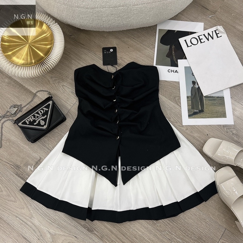 Set Quây Đen Trắng NGN