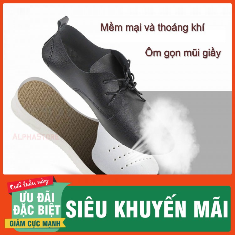 Bộ Lót Bảo Vệ Mũi Giày Shoe Shield (Loại 1, Nhựa Mềm) - Miếng Độn Chống Nhăn, Giữ Dáng Mũi Giầy Thể Thao Sneaker Shield