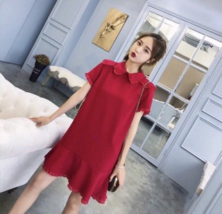Đầm đỏ đuôi cá vai bèo