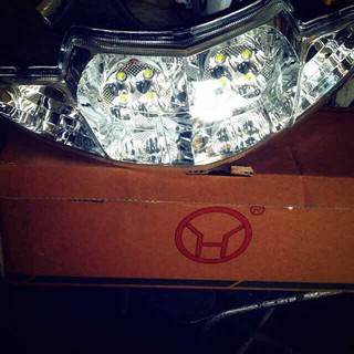 Đèn led Honda wave - pha led wave nhỏ - led wave anpha - led wave 3cd