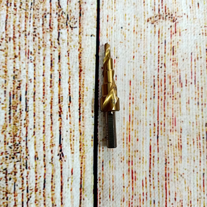 Bộ 3 mũi khoan bước, tháp tầng avatar 4-32 khoan gỗ, sắt, thép