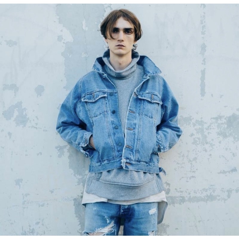 Áo bò FEAR OF GOD  fourth collection - Demin jacket FEAR OF GOD 4TH / Demin jacket ESSENTIALS