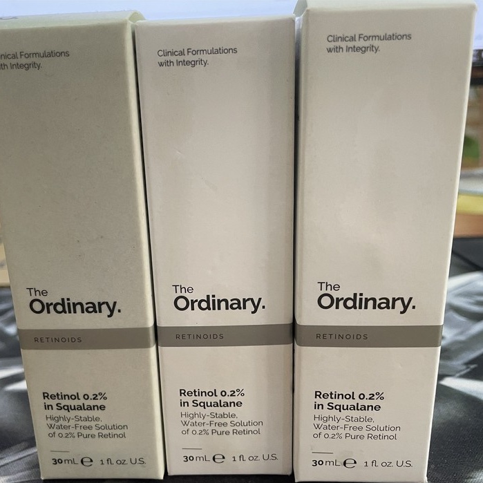 Hộp Xấu Serum lão hoá, sạm, nám The OrdinaryRetinol 0.2% 30ml