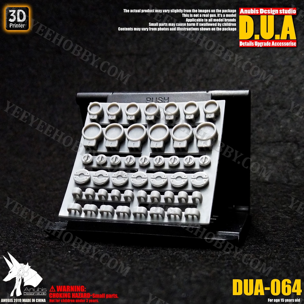 PHỤ KIỆN MOD ANUBIS - CHI TIẾT NHỰA MÔ HÌNH IN 3D DUA064