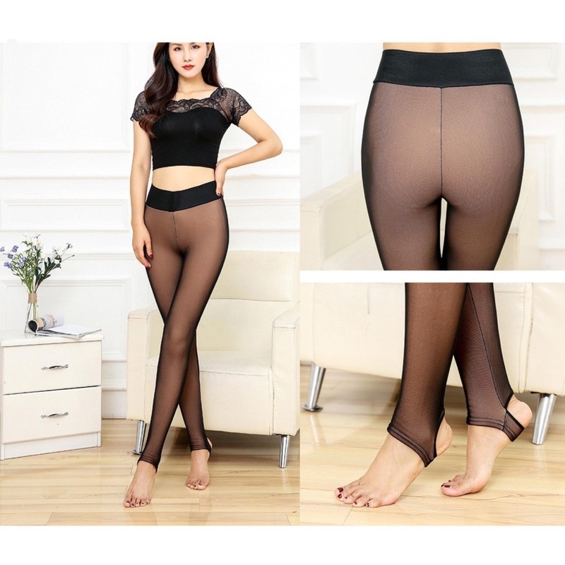 Quần tất 3D 6S lót nỉ hàng loại 1 siêu ấm cho mùa đông