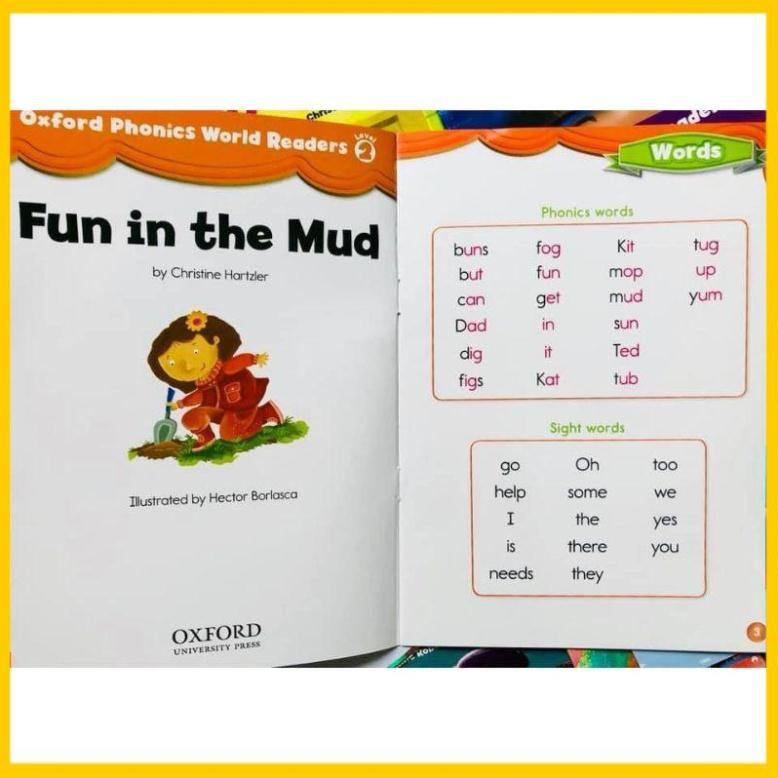 Combo 15q Oxford Phonics Word Reader - kèm file nghe