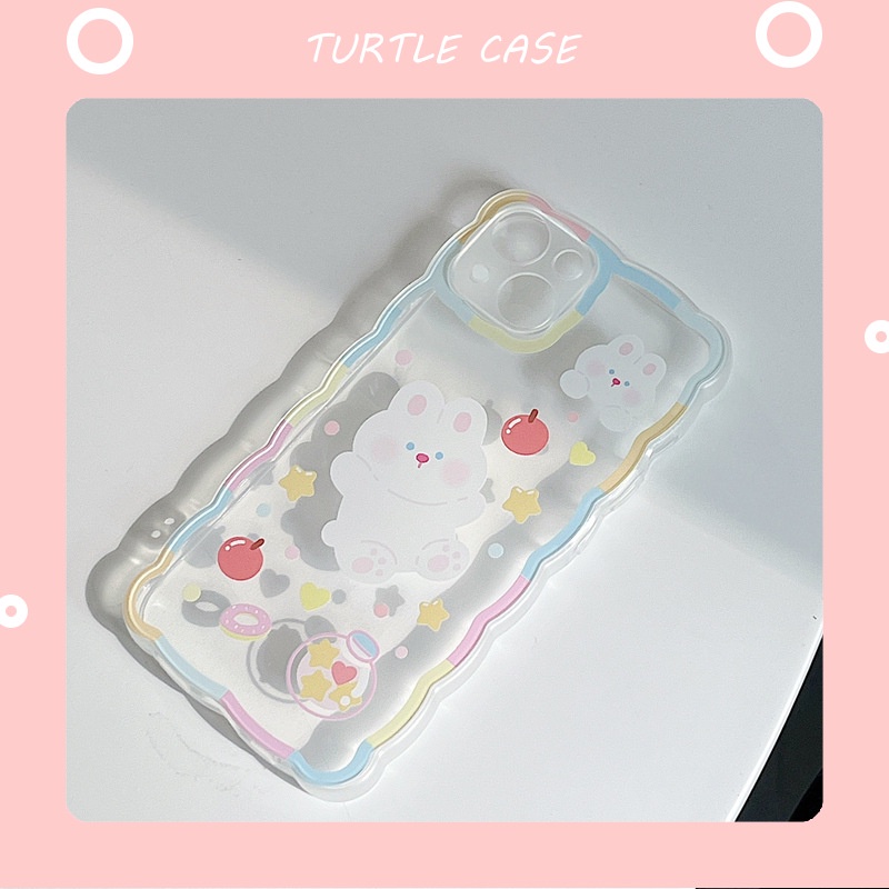 Ốp lưng iphone ốp Điện Thoại Trong Suốt Chống Sốc In Hình Sóng Lớn Cho iPhone 14 13 12 11 PROMAX XS XR XSMAX SE2020 6 7 8PLUS