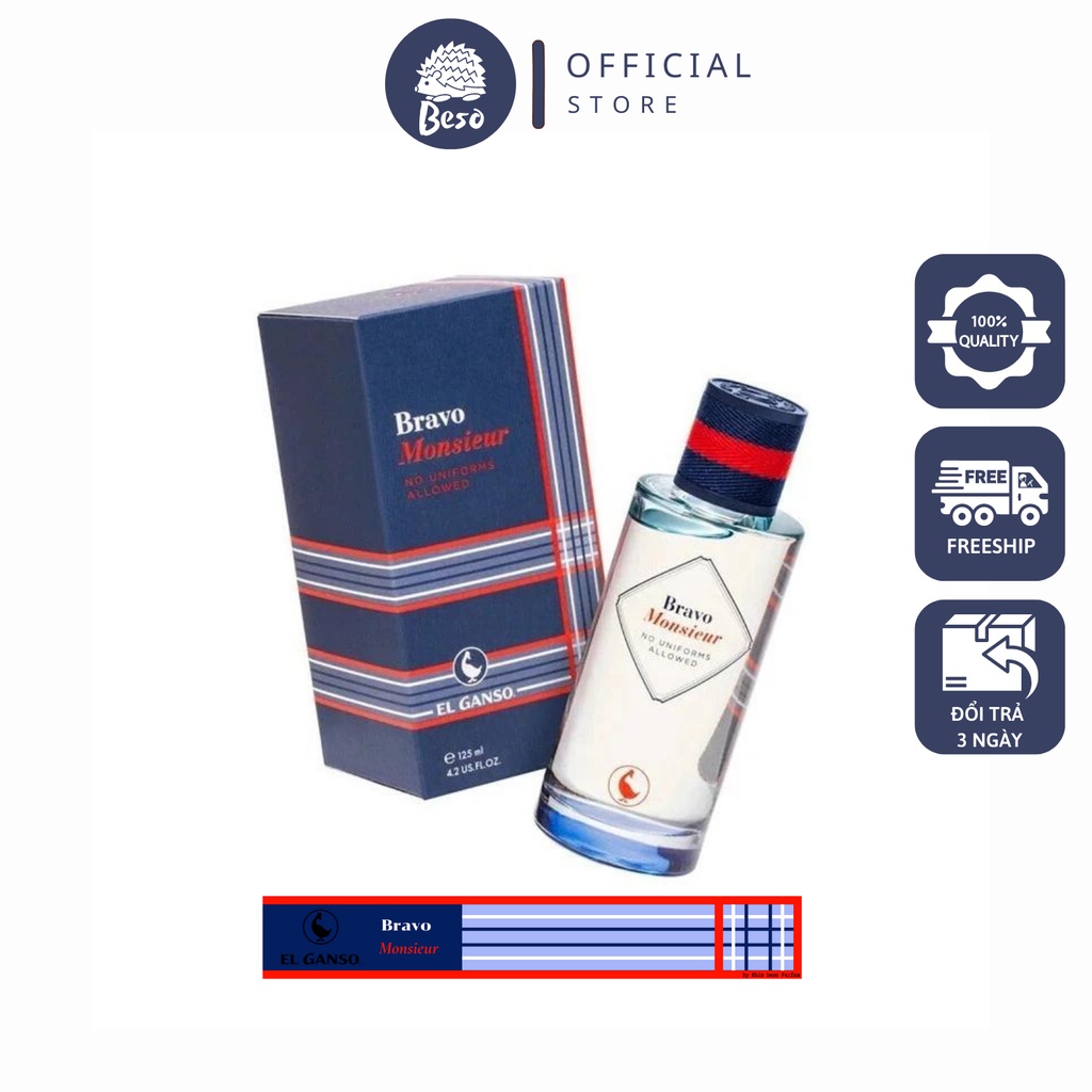 Mẫu thử nước hoa El Ganso Bravo Monsieur No Uniforms Allowed EDT